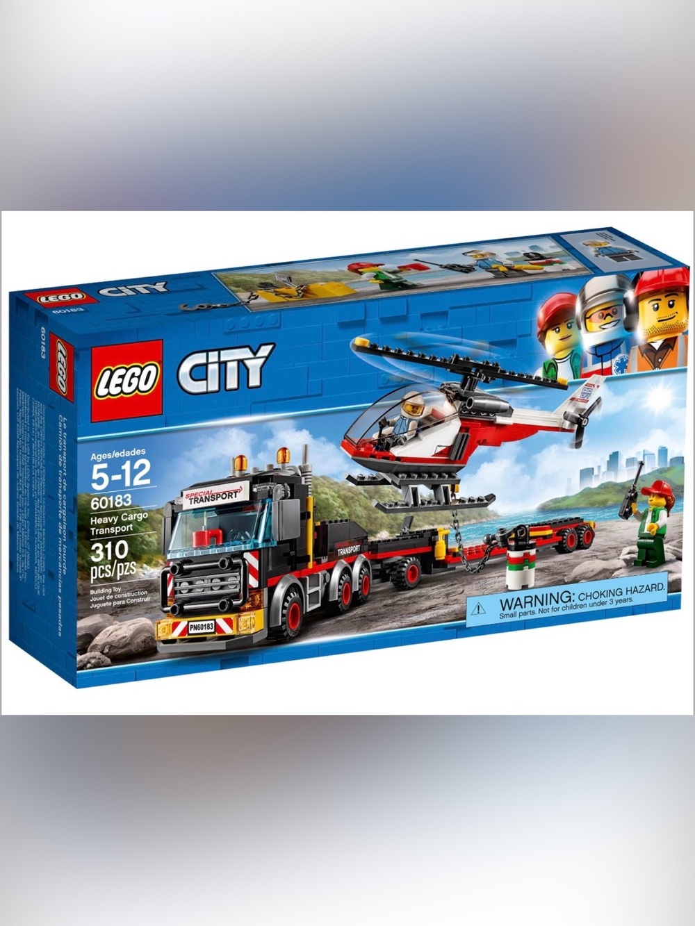New LEGO CITY 60183 Heavy Cargo Transport Truck Factory Sealed Box Retired